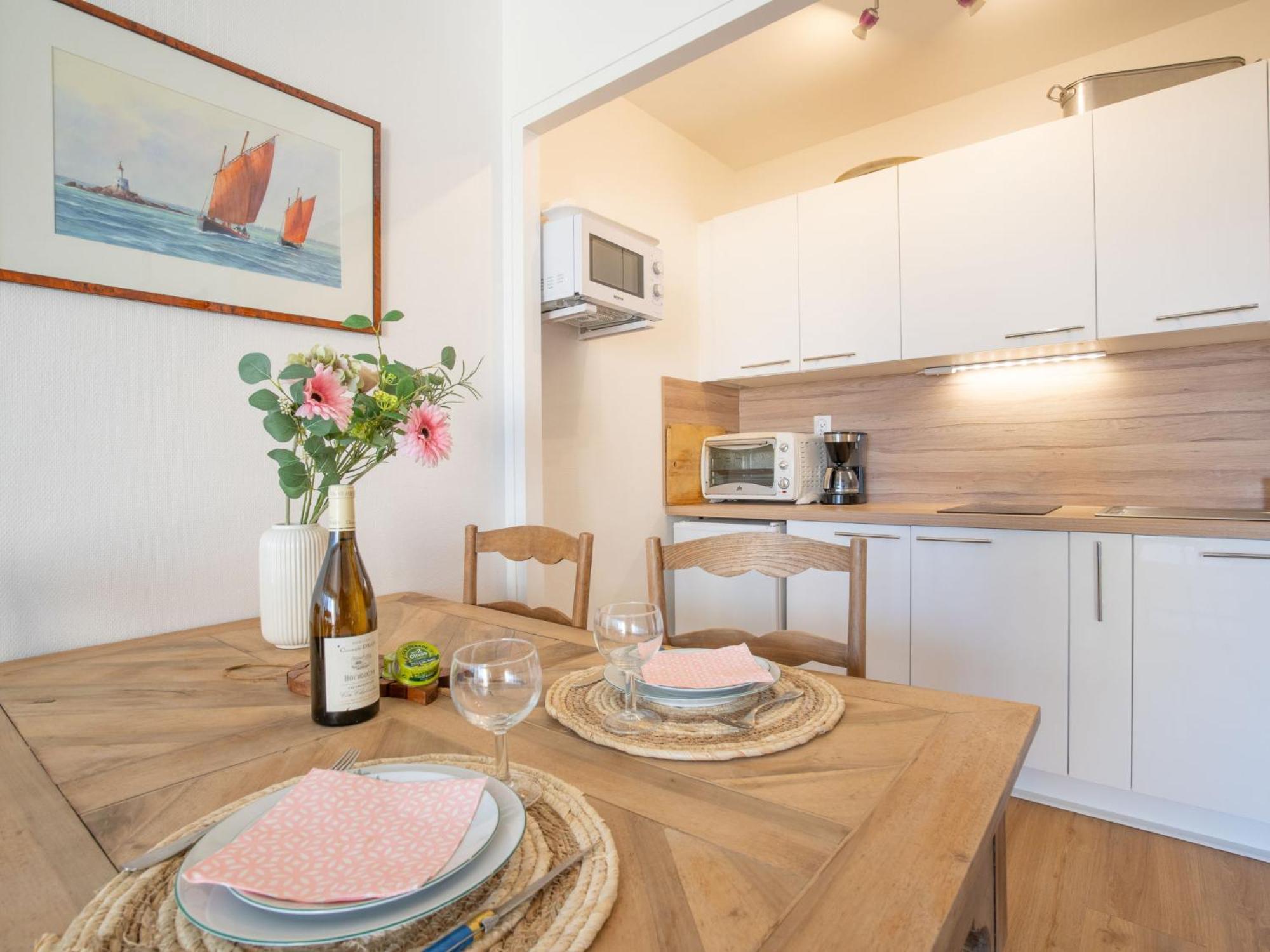 Studio Les Terrasses Port Maria-1 By Interhome Kervoz Dış mekan fotoğraf